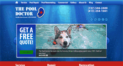 Desktop Screenshot of pooldoctorfla.com